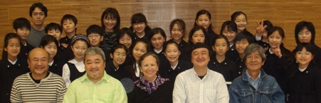 Front row: left to right Yoshiaki Tokunaga, Masamitsu Oshima, Rattlesnake, Yutaka Hosoi, Yasuhiro Momota